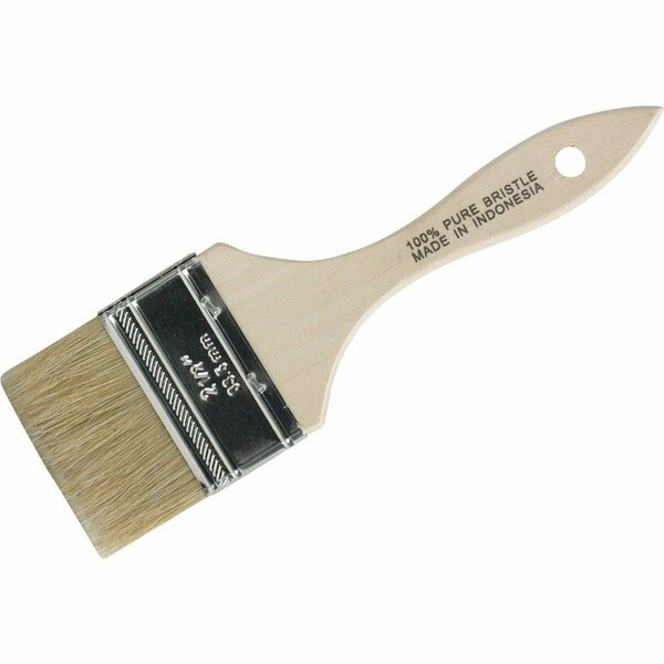 All-Source 2-1/2 In. Flat Chip Natural Bristle Paint Brush CB-25
